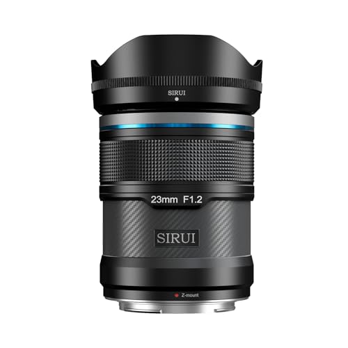 レンズ(単焦点) SIRUI Sniper 23mm 23AS12Z-S-A Amazon.co.jp: SIRUI Sniper 23mmオートフォーカスレンズ、F1.2広角APS